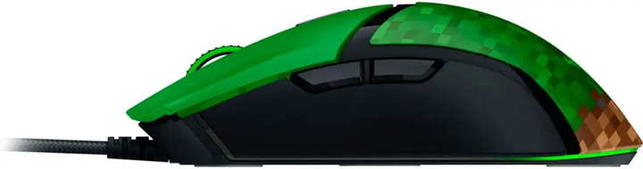 Razer | Cobra Lightweight Optical Gaming Mouse with Chroma RGB Lighting Wired - Minecraft Edition | RZ01-04650200-R3M1