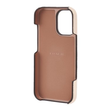 Coach | Leather Slim Wrap Case iPhone 16 - Ivory Rexy | 15-13364