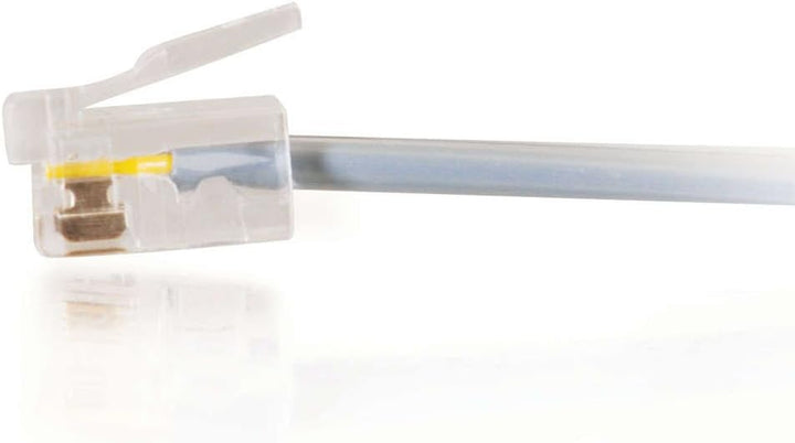 C2G | RJ11 4 Pin Telephone Cable 7FT - Silver | 02970