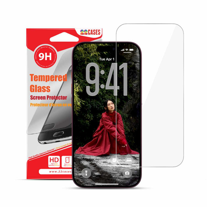 22 Cases | Tempered Glass Screen Protector iPhone 18 Pro | 22SPIPH18PRO