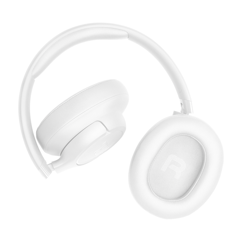 JBL | Tune 730BT Over Ear Bluetooth Headphones - White | JBLT730BTWHTAM