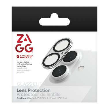 ZAGG | InvisibleShield Glass iPhone 17 Elite Camera Lens Protector | 200118675
