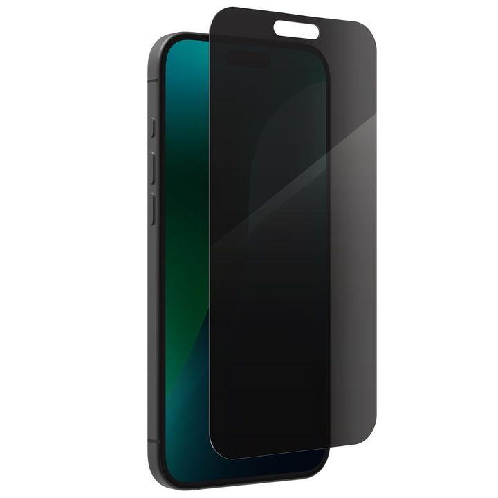 ZAGG | InvisibleShield Glass Elite Privacy for iPhone 16 Plus /15 Plus - Black | IS-200114867