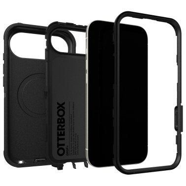 OtterBox | Defender Pro w/MagSafe iPhone 17 Air + Camera Control Case - Black | 77-98413