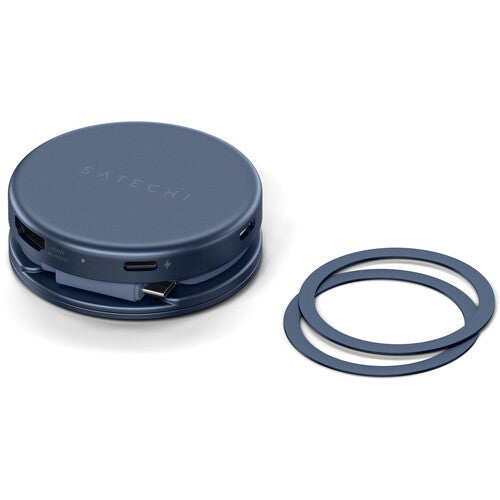 Satechi | OntheGo 5-in-1 Multiport Adapter - Indigo | ST-POTG5B