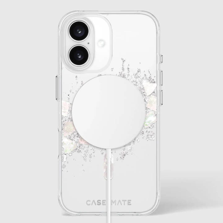 Case-Mate | Karat MagSafe Case iPhone 16 - Touch of Pearl | 15-13239