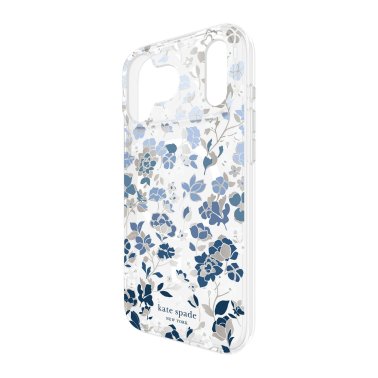 Kate Spade | Protective iPhone 17 Pro Max MagSafe Case - Flowerbed Blue | KS057244