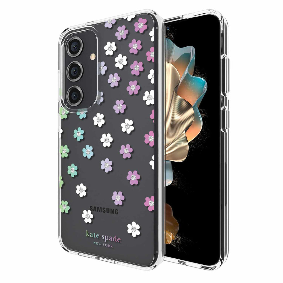 Kate Spade NY | Protective Hardshell Case Samsung Galaxy S24 - Scattered Flowers | KS053524