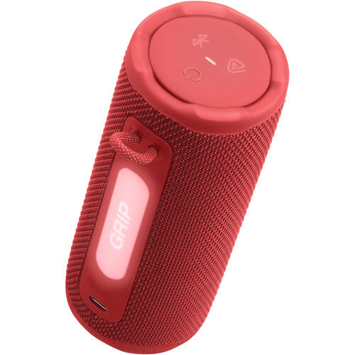 JBL | Grip Waterproof Bluetooth Wireless Speaker - Red | JBLGRIPREDAM