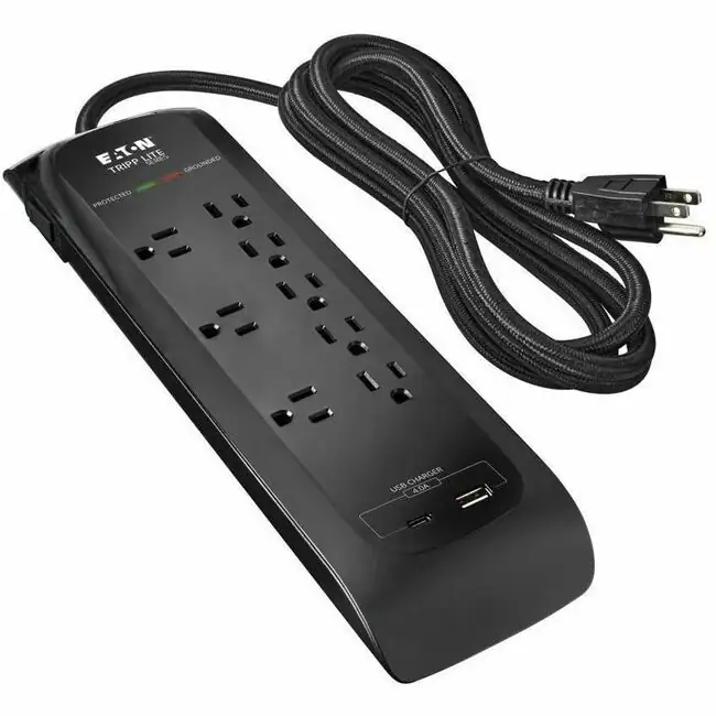 Tripp Lite | Eaton Tripp Lite series Protect It surge protector - Black | TLP88DBUC