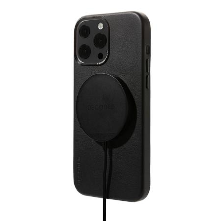 Decoded | MagSafe Leather Backcover for iPhone 13 Pro Max - Black | DC-D22IPO67PBC6BK