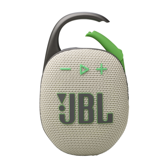 JBL | Clip 5 Waterproof Bluetooth Wireless Speaker - Sand | JBLCLIP5SANDAM
