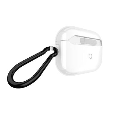 Case-Mate | Tough Case Airpods Pro 3 - Clear w/Carabiner | CM059340