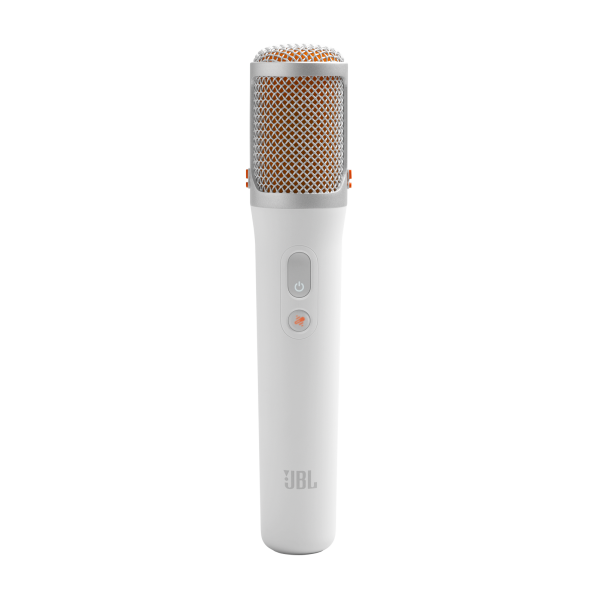 JBL | Partybox On-the-Go 2 Portable Party Speaker - White | JBLPBOTG2PLWAM