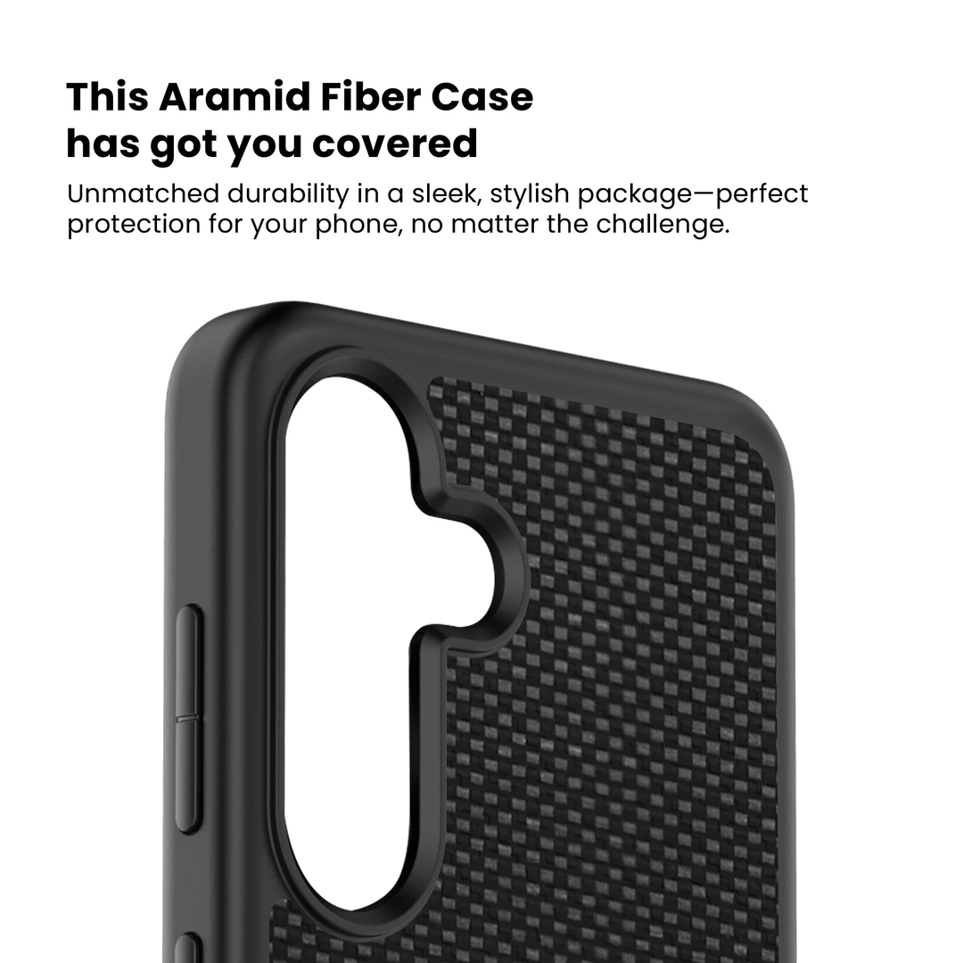 Caseco | Samsung Galaxy S26 Aramid Fiber for Weave Case with MagSafe - Black | C28F3-51