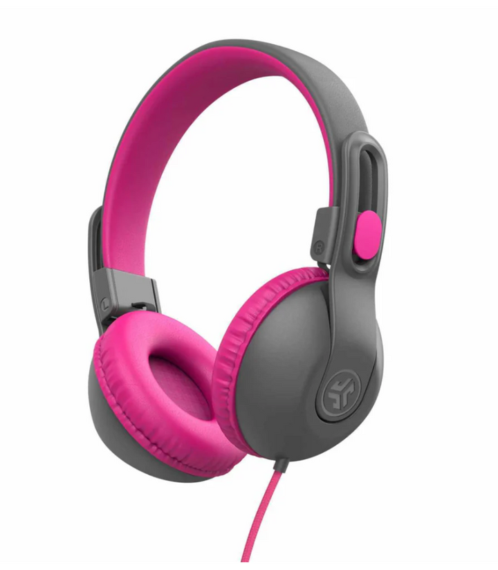 JBuddies | Studio 2 Wired Headphones Gray/Pink | IFCHBKSTU2RGRYPNK122
