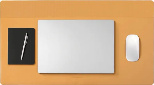 Native Union | Desk Mat Desk Pad 25.6 x 14.17 " - Black/Kraft |  DESK-MAT-BLKKFT