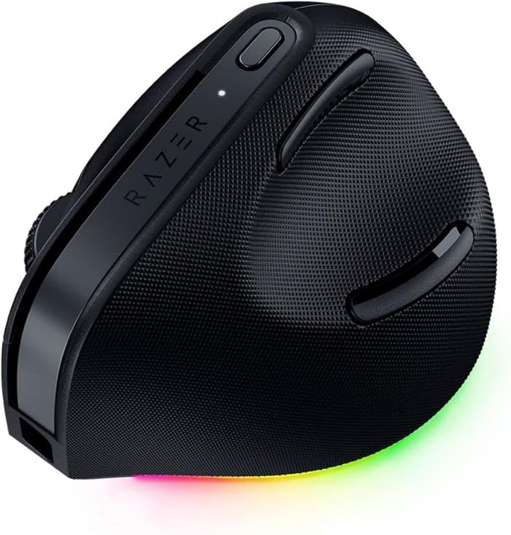 Razer | Pro Click V2 Optical Gaming Mouse with Vertical 6-Button Ergonomic Design Wireless - Black | RZ01-05250100-R3U1