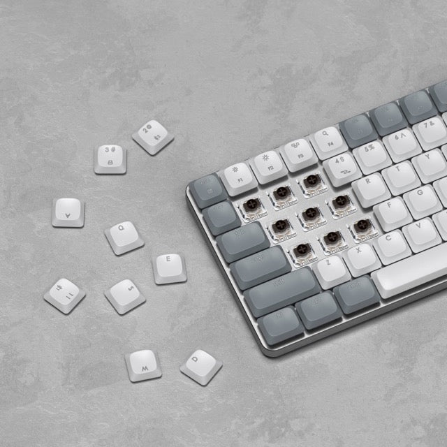 Satechi | Slim Mechanical Backlit TKL Keyboard - Light | ST-KSM1LT-EN