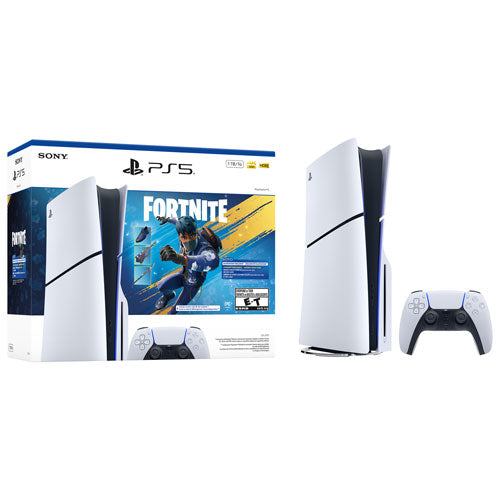 Sony | PlayStation 5 Slim Console Fortnite Flowering Chaos Bundle 1TB - White | 1000049926
