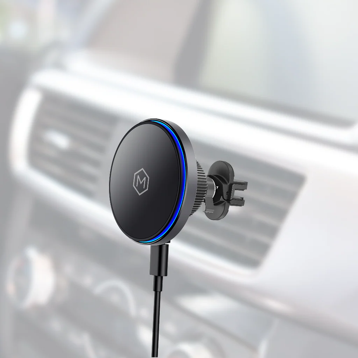 Mighty Mount | Mag Switch Qi2 Wireless Car charger Mount Combo with vent and dash Base | M2050-55