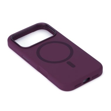 SPECTRUM | Pro Slim Silicone MagSafe Case iPhone 18 Pro/17 Pro -  Dark Cherry | 18PROSLIMLAVA
