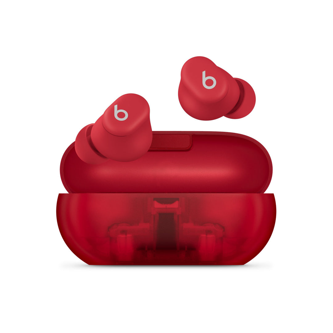 Beats | Solo Buds True Wireless Earbuds - Transparent Red | MUW03LL/A