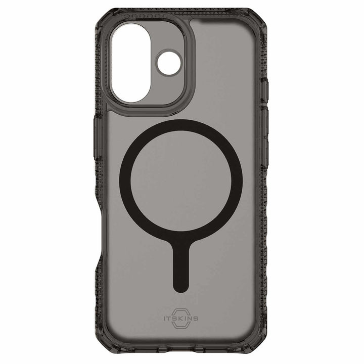 ITSKINS | Hybrid_R Vapor MagSafe iPhone 17 Case - Smoke | AP7NHBVARSMOK