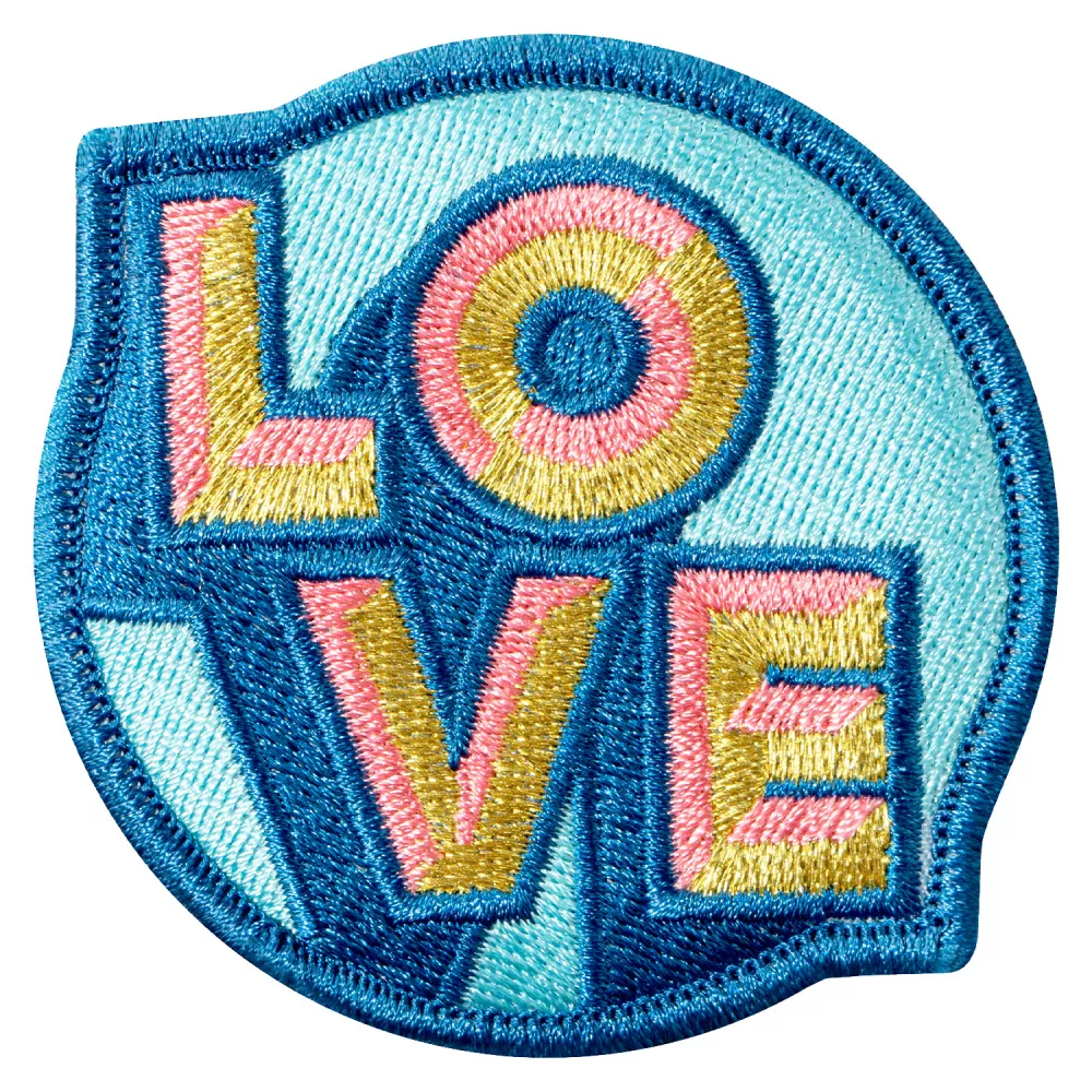 LAUT | MAGMOJI Badge - Love Blue | L_MM_LO_BL