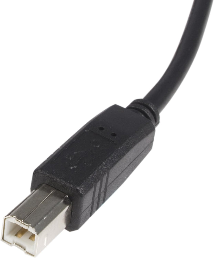Startech | Cable USB-A to USB -B 2.0 M/M 6FT /1.8m - Black | USB2HAB6