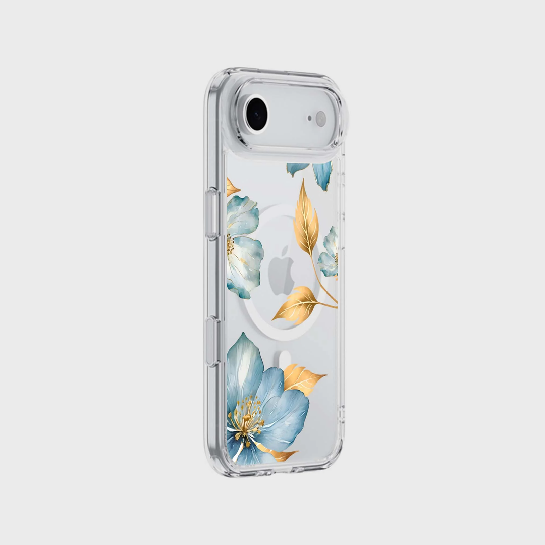 Caseco | Blue Wildflower iPhone 17 Air Case - Floral | ED24E6-BW