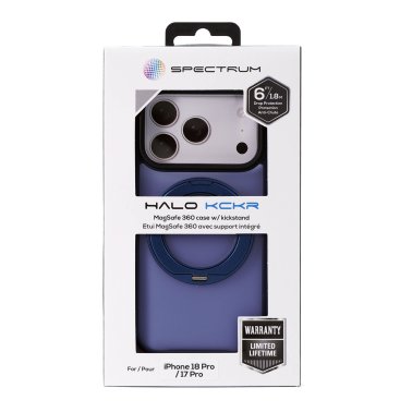 SPECTRUM | Halo Kckr 360 MagSafe Case iPhone 18 Pro/17 Pro  - Blue Smoke | 18PROBLUEK