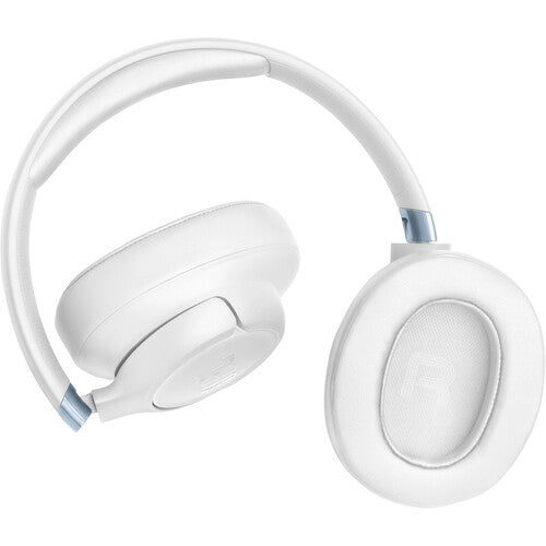 JBL | Tune 780NC Wireless Noise-Canceling Over-Ear Headphones - White | JBLT780NCWHTAM