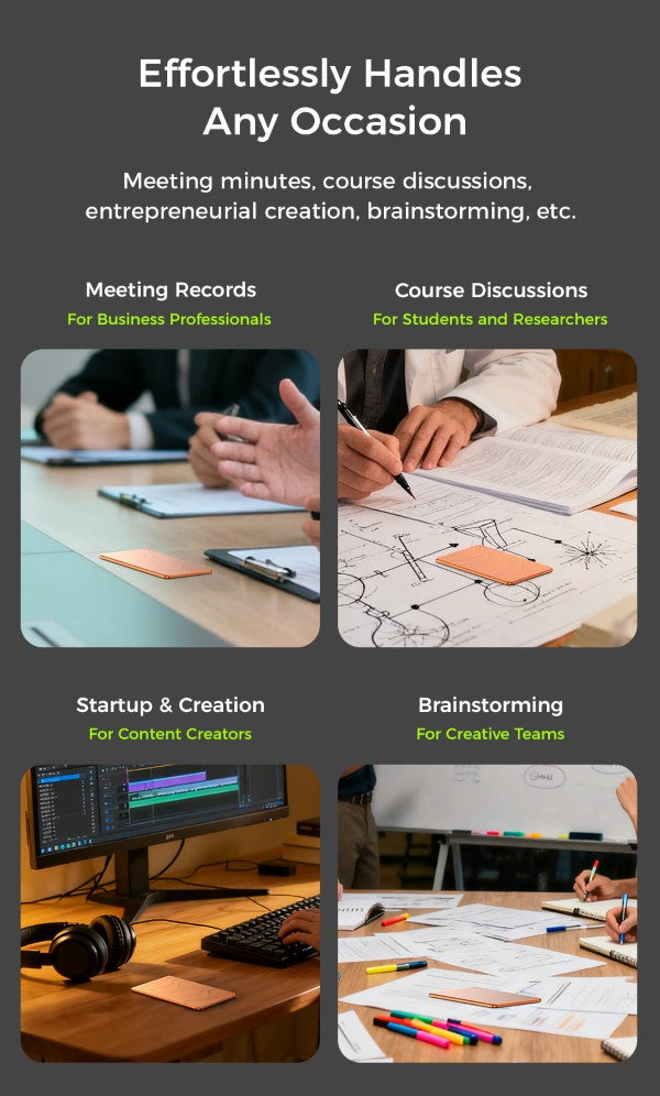 Devia | Wisdomuse Note: The Ultra-Thin AI Recorder & Global Translator | 6979211150030