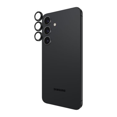 Case-Mate | Aluminum Ring Glass Lens Protector for Samsung Galaxy S25 - Black | 15-13951