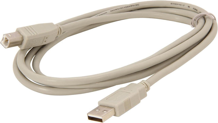 Startech | Cable USB-A to USB -B 2.0 M/M 6ft/1.8m | USBFAB_6