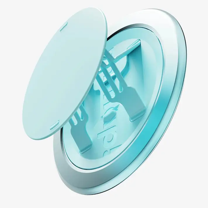 OhSnap | Snap 4 Phone Grip - Electric Teal |  PH-S4C-ELT-CA1