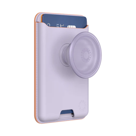 Popsockets | Softgoods PopWallet+ for MagSafe with Adapter - Pale Lavender | 123-0522