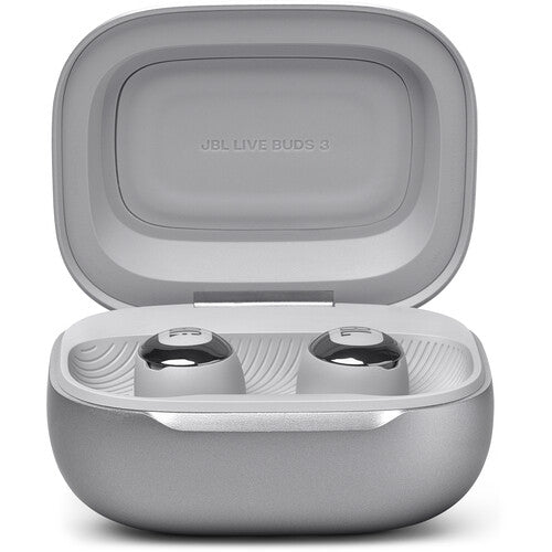 JBL | Live Buds 3 In-Ear Noise Cancelling True Wireless Earbuds - Silver | JBLLIVEBUDS3SILAM