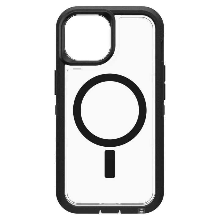 Otterbox | Defender Pro XT Clear w/ MagSafe Series Case iPhone 16e /15 /14 /13 - Black - Dark Side | 77-98196