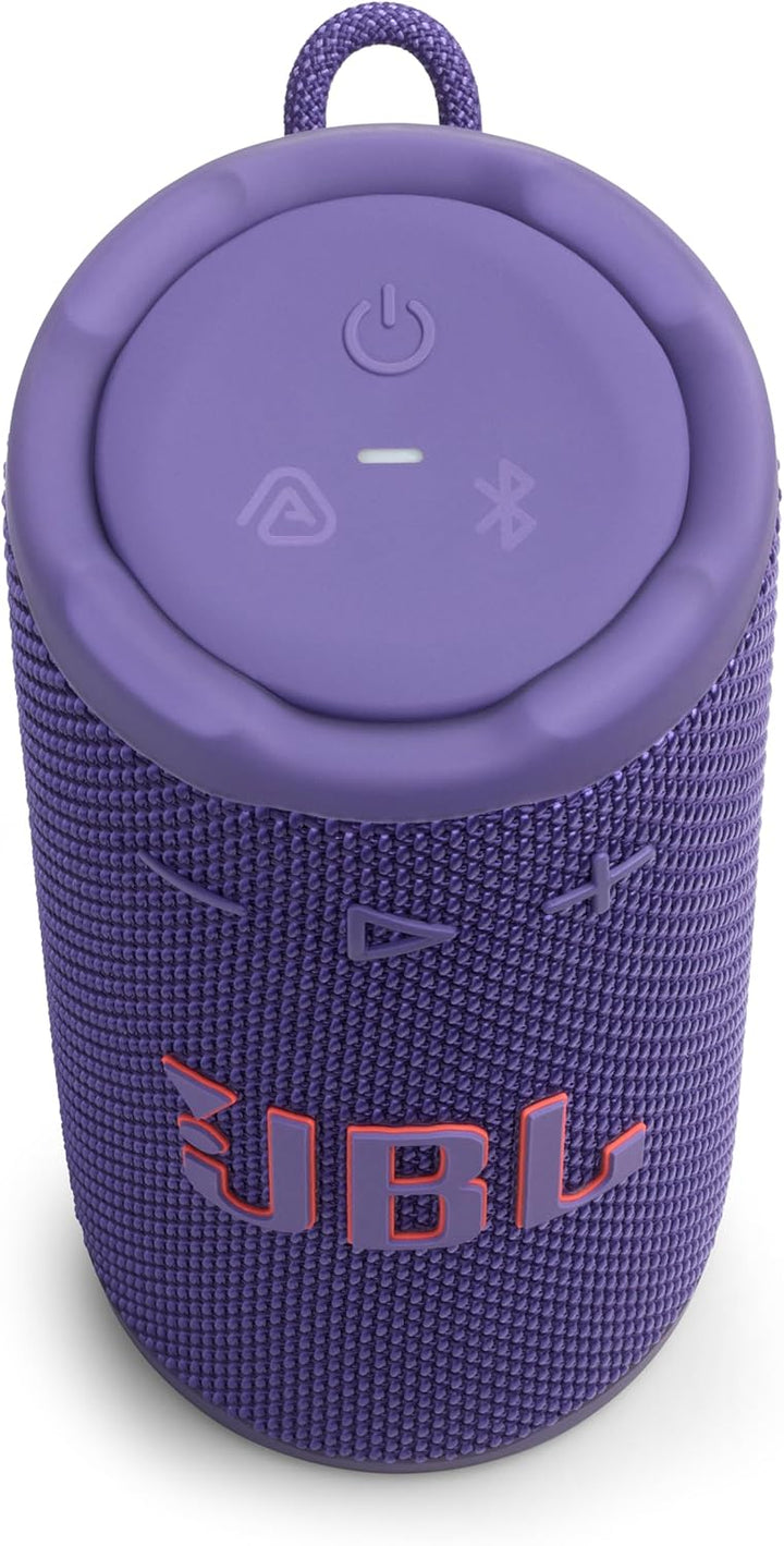 JBL | Grip Waterproof Bluetooth Wireless Speaker - Purple | JBLGRIPPURAM