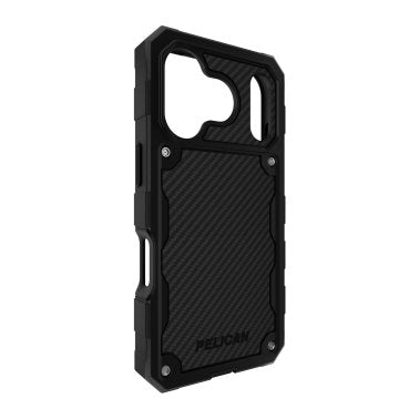 Pelican | Shield MagSafe w/Holster iPhone 17 Pro Case - Carbon Fiber | PP057356
