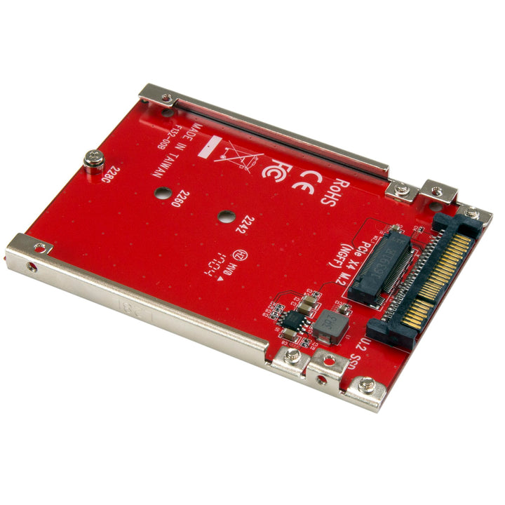 Startech | Adapter M.2 To U.2 M.2 PCIe NVMe SSDs | U2M2E125