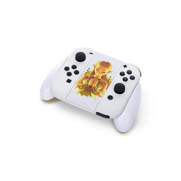 PowerA | Joy-Con Comfort Grip for Nintendo Switch - Princess Zelda (White)  | NSAC0059-01