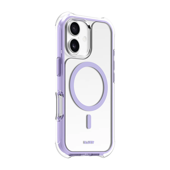 LAUT | Aero Protect MagSafe iPhone 17 Case - Light Purple | L_IP25A_AP_PU