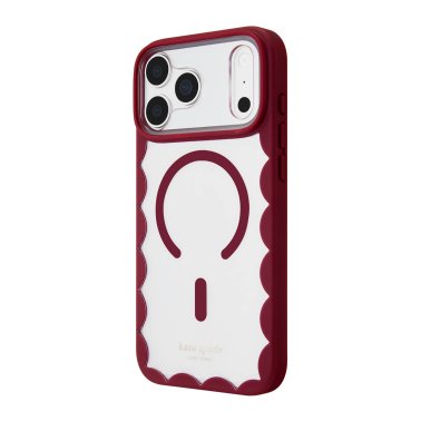 Kate Spade | Scallop MagSafe iPhone 18 Pro/17 Pro - Cherry Glaze | KS061180