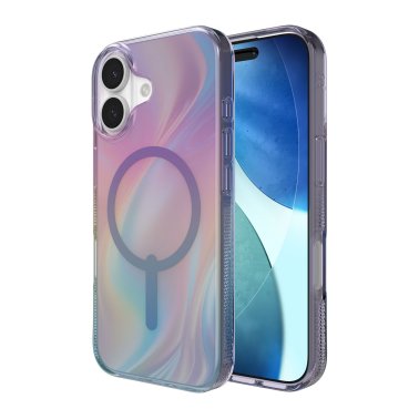 ZAGG | Graphene Milan Snap iPhone 17 Case - Iridescent Lights | 702319004