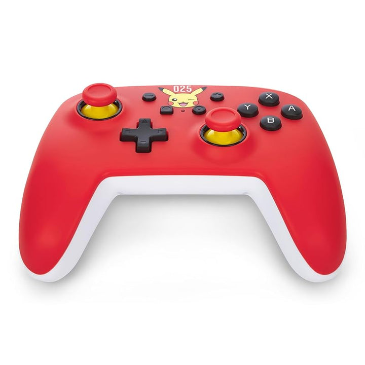 PowerA | Enhanced Wired Controller for Nintendo Switch - Laughing Pikachu - Red |