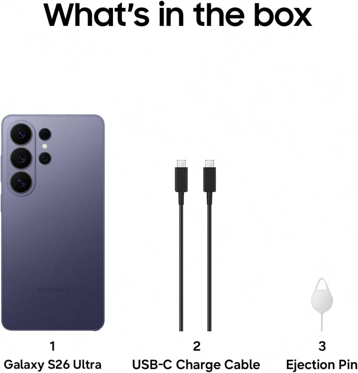 Samsung | Galaxy S26 Ultra 512GB - Cobalt Violet | SM-S948WZVEXAC