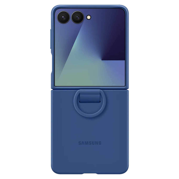 Samsung | Ring Case for Samsung Galaxy Z Flip 7 - Blue | EFPF766TNEGCA